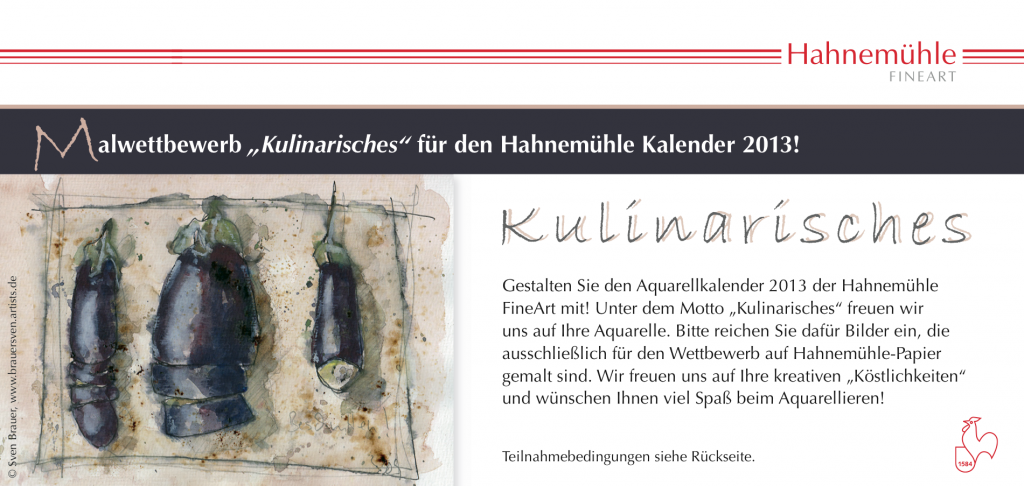 Hahnemuehle-Malwettbewerb-Traditional-FineArt-2012 - Hahnemühle Painting Competition